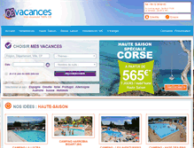 Tablet Screenshot of ce-vacances.com